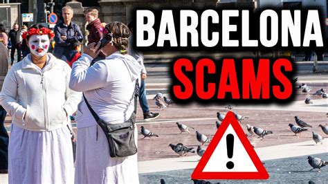 barcelona city scams